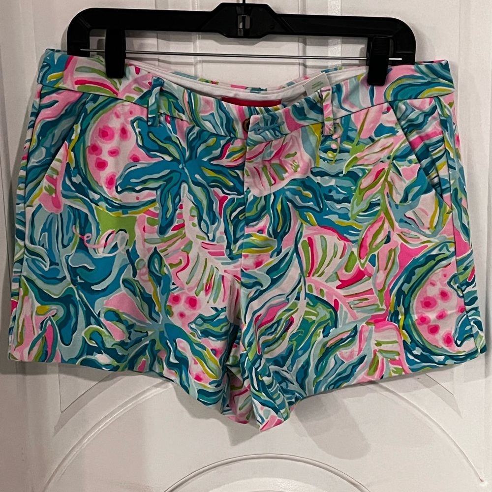Lilly Pulitzer Callahan Knit Shorts One In A Mellon